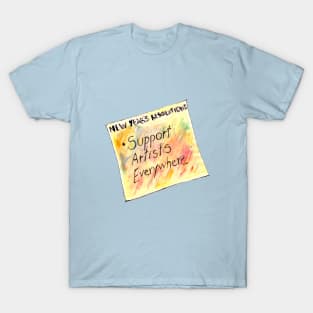 Support Artists Everywhere T-Shirt